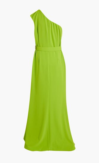 Draped Neck One Shoulder