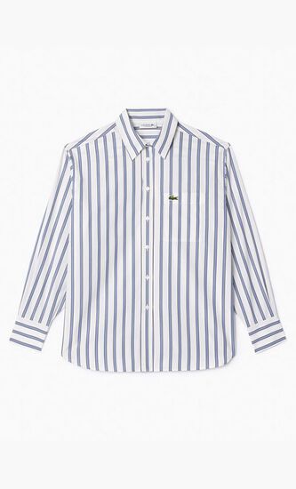 Oversized Fit Cotton Poplin Shirt