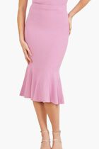 Marciano Low Ruffles Midi Skirt
