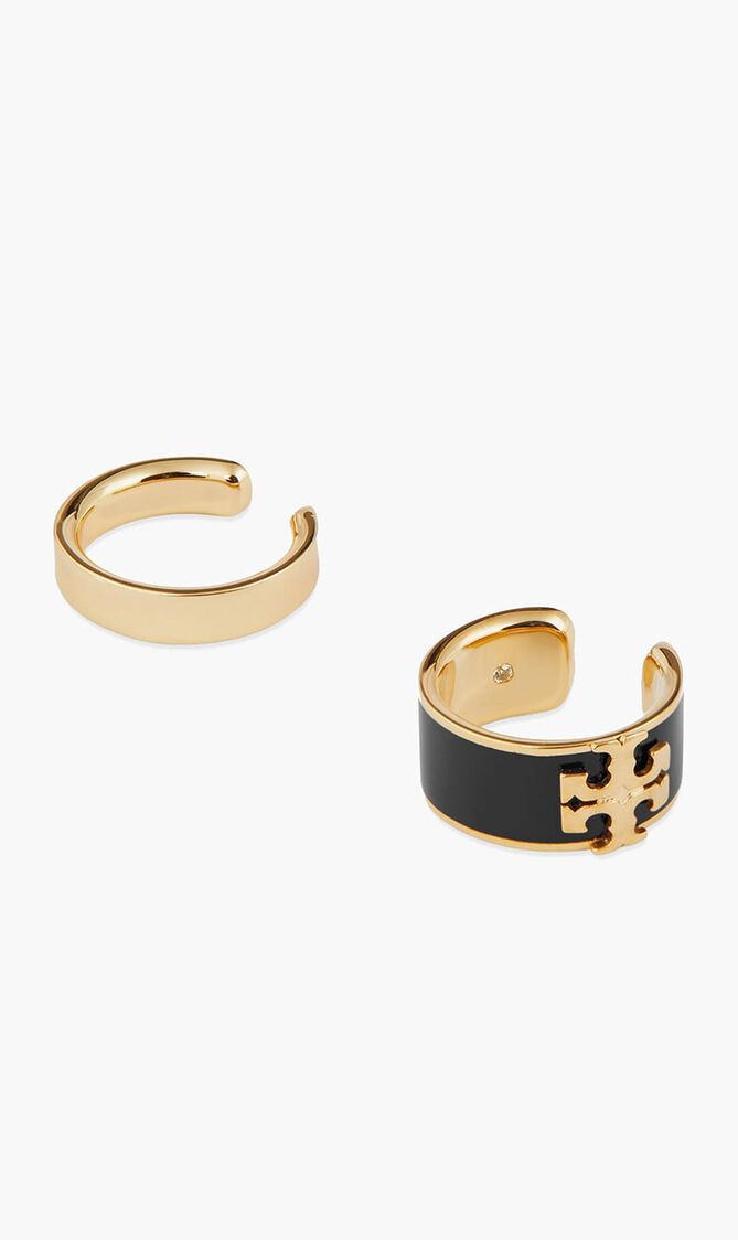 Kira Enamel Ear Cuff Set