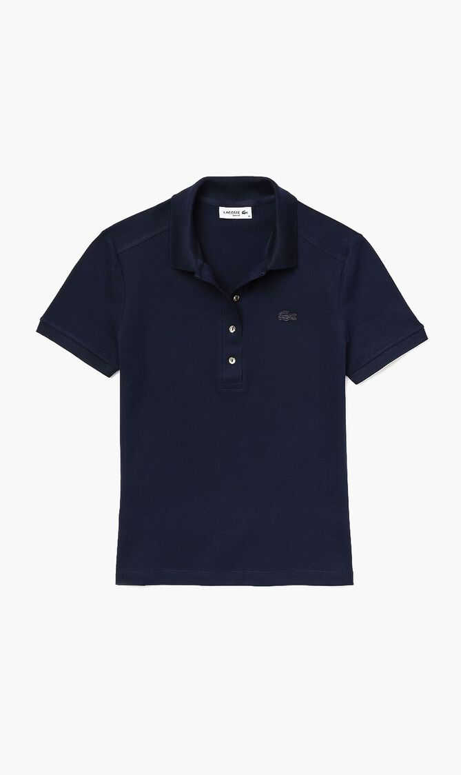 Slim fit Stretch Cotton Piqué Polo