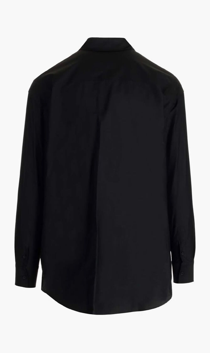 GRAF COUPE OVER SHIRT BLACK FLUO ORANGE