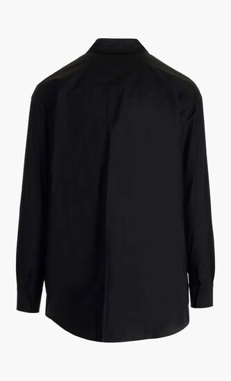 GRAF COUPE OVER SHIRT BLACK FLUO ORANGE