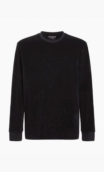 LS BSC VELOUR LOGO TEE