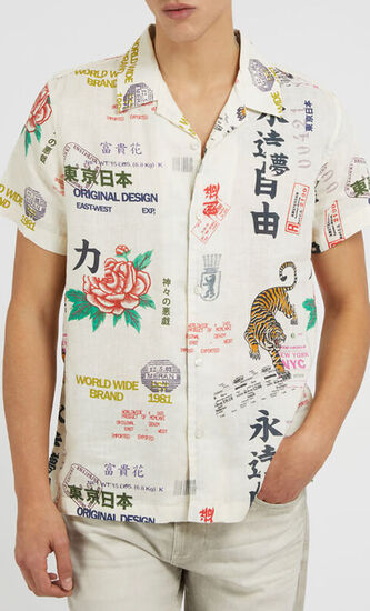 SS ISLAND LINEN EST WST SHIRT