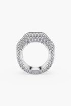 SJC DEXTERA RING OCT FULL PAVE CRE/RHS 58 MM