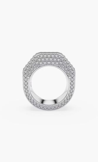 SJC DEXTERA RING OCT FULL PAVE CRE/RHS 58 MM
