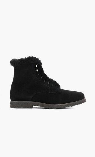 Velvet Nero Boots