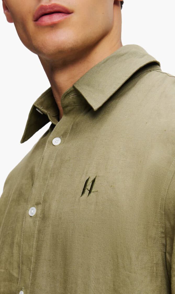 Embroidery Linen Shirt
