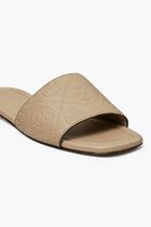 T MONOGRAM EMBOSSED SLIDE T MONOGRAM EMBOSSED SLIDE