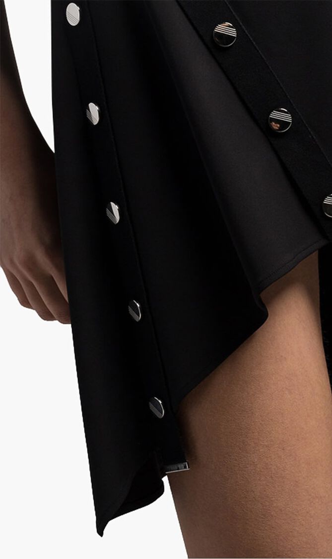 MINI SKIRT JERSEY STRETCH BLACK