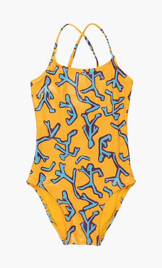 Gim Printed One-Piece Swimsuit