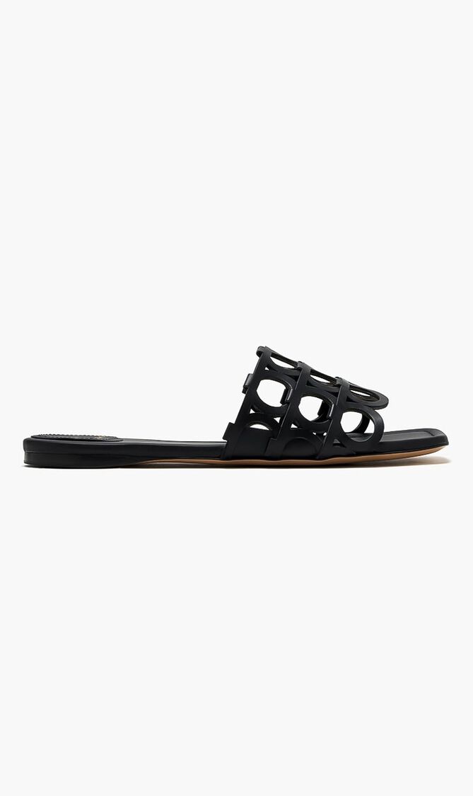 Gancini Slide Sandals