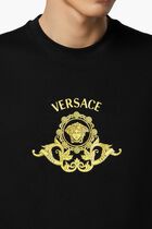 T-SHIRT COMPACT COTTON JERSEY FABRIC + COUPE COAT EMBROIDERY