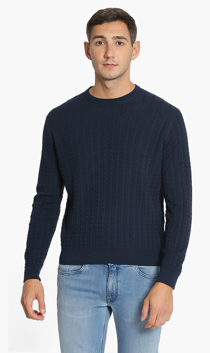 Gancini Jacquard Sweater