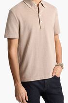 Cotton Blend Piqué Oxford Shirt