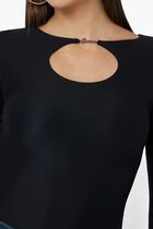 Cut Out Stretch Top
