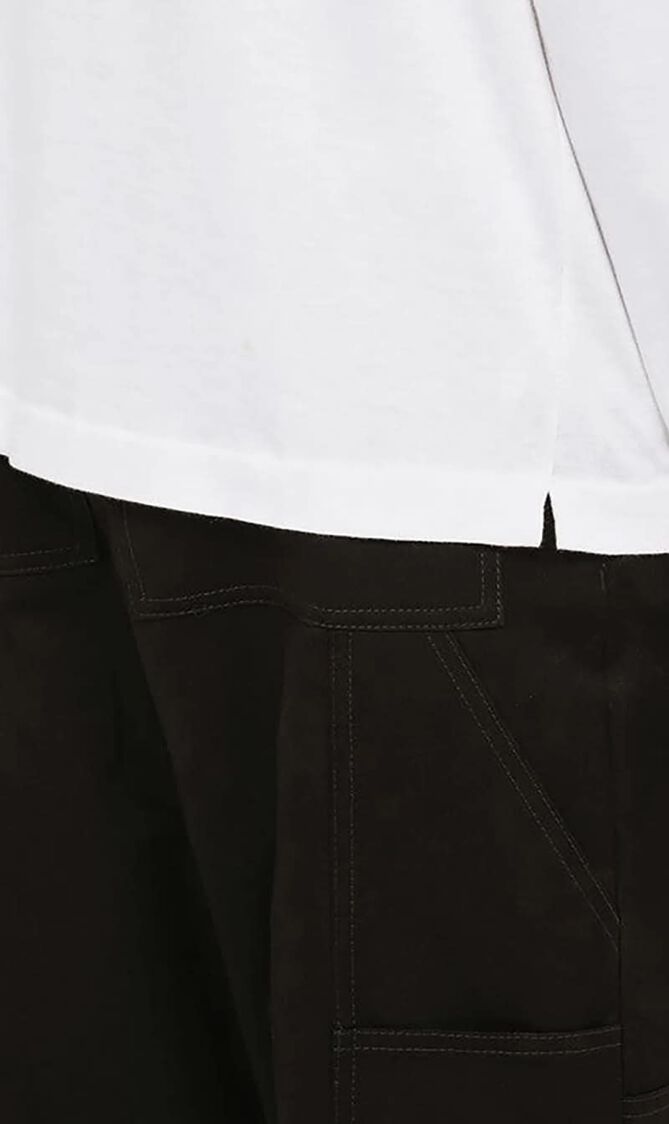 DIAGS BIT BOOK SKATE LS TEE WHITE BLACK