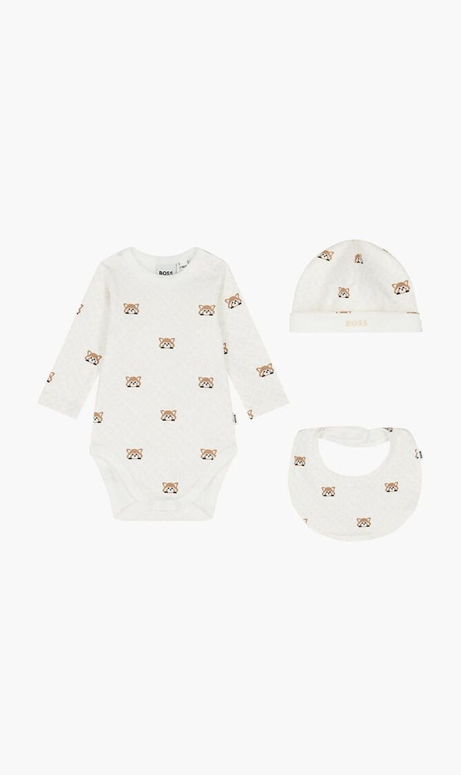 Logo Red Panda Babygrow Set