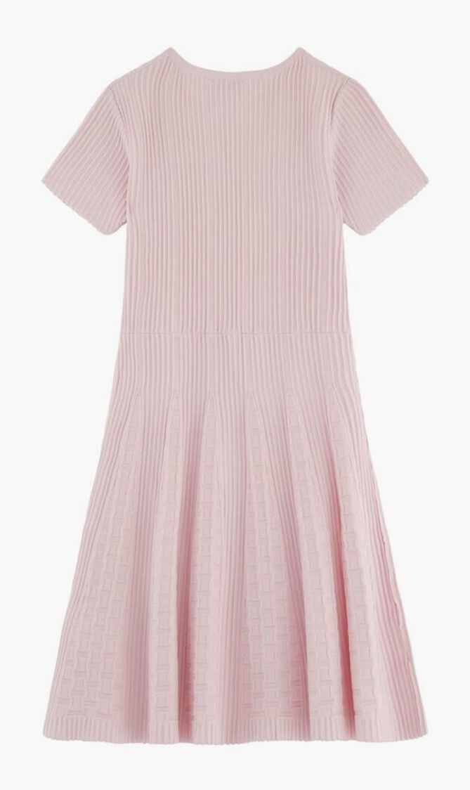 Rib Knit Sweater Dress