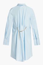 EMBELLISHED POPLIN TUNIC SHIRT