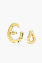 Dextera Multi Crystal Ear Cuff