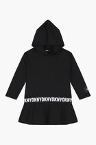 Logo Hooded Dress