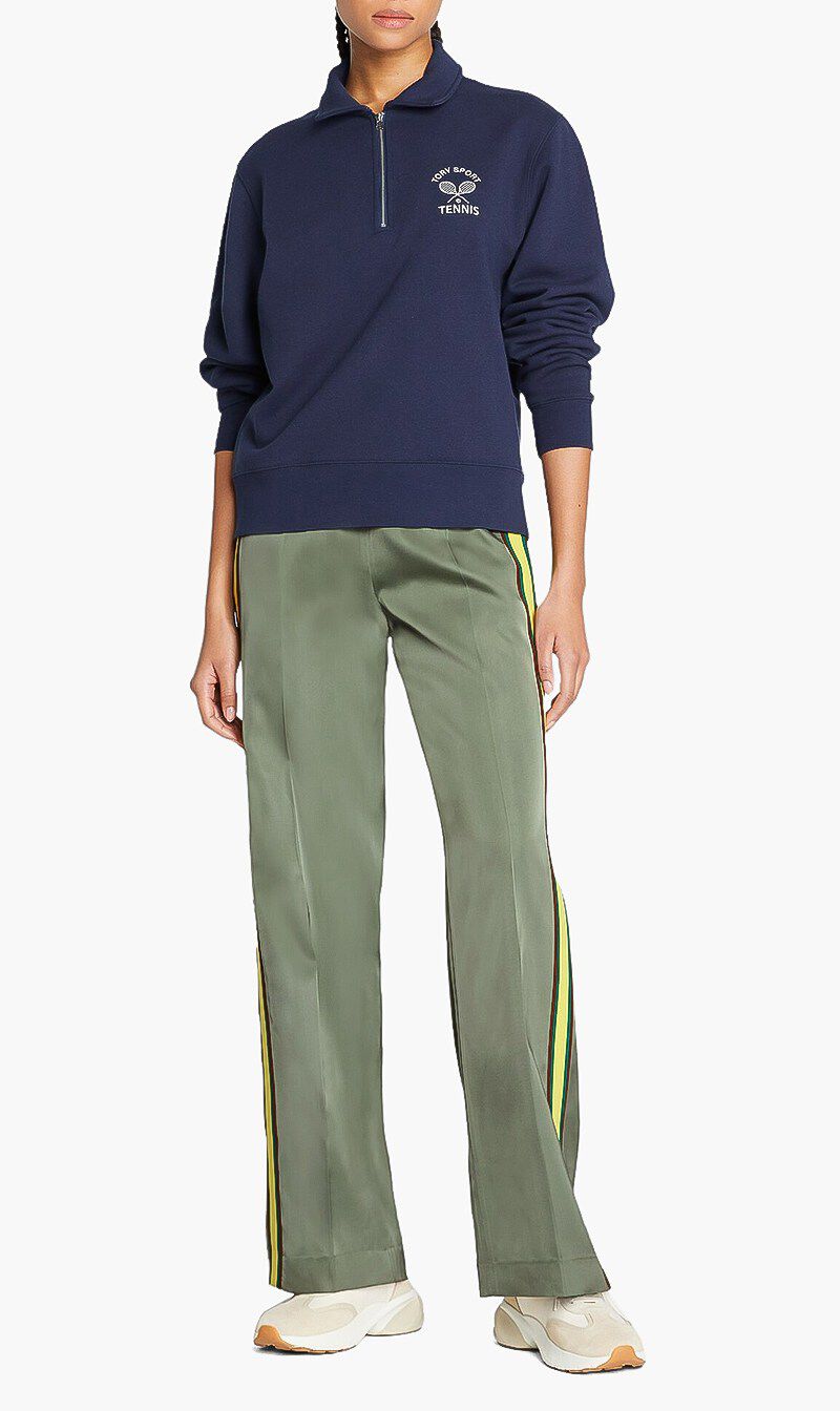 Buy TORY BURCH TORY SPORT WIDE LEG SATIN PANT for SAR 781.00 The Deal Outlet
