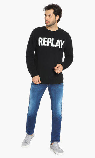 Crewneck Cotton Sweatshirt