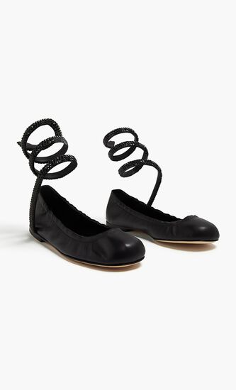 Black Lamb-Satinjet Strass