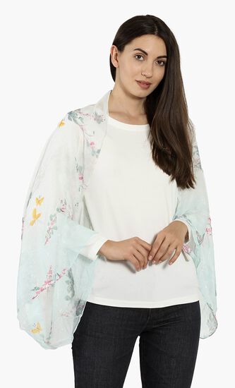 Suzana Sorbet Cape Scarf