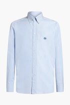 Striped Button-Down Shirt