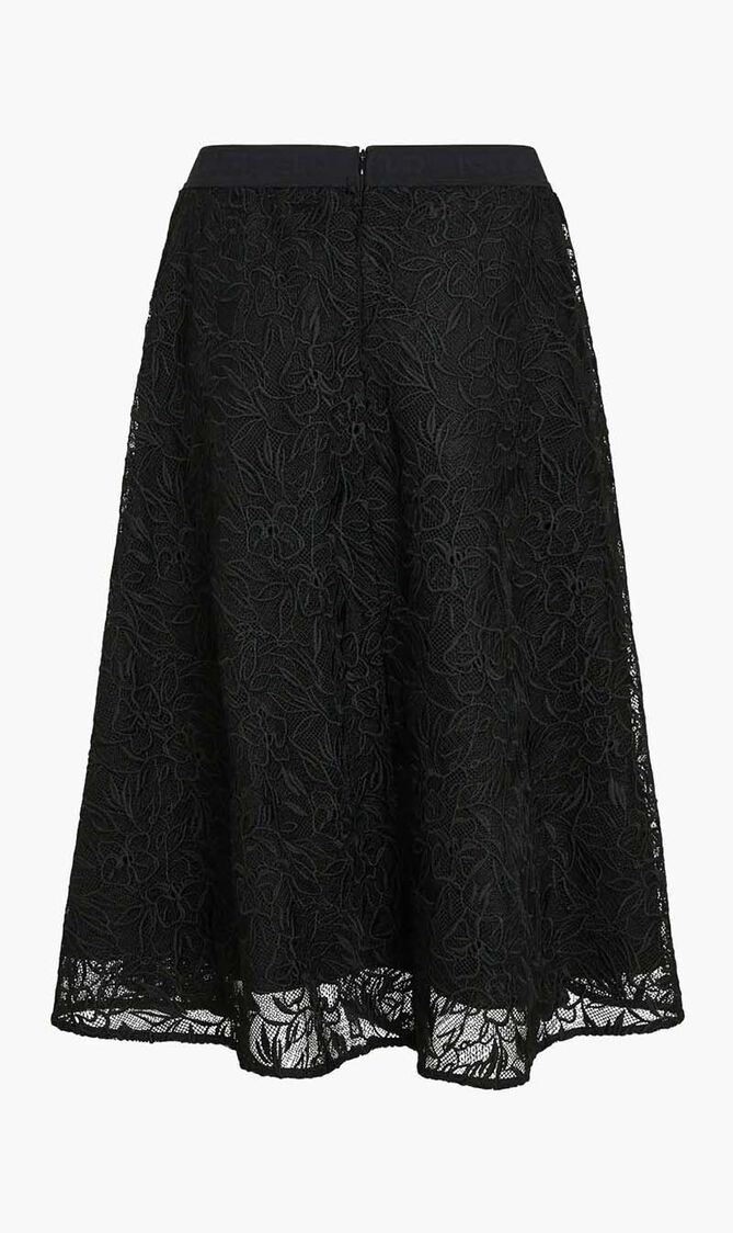ORCHID EMBROIDERY SKIRT