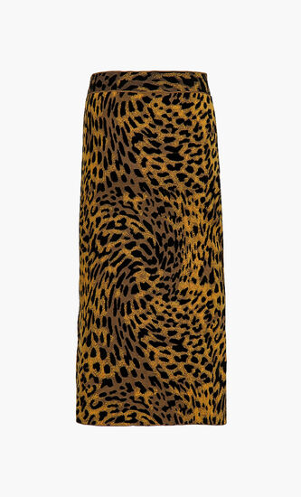 Leopard Print Skirt