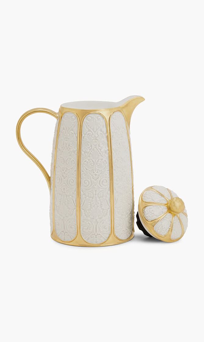 Amour Coffee & Tea Pot White