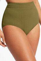 Sea Dive High Waisted Bikini Bottom