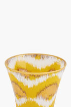 Ikat Drinking Glass