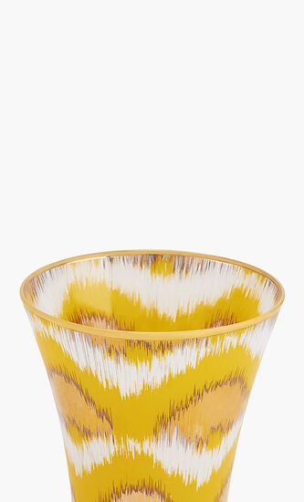 Ikat Drinking Glass