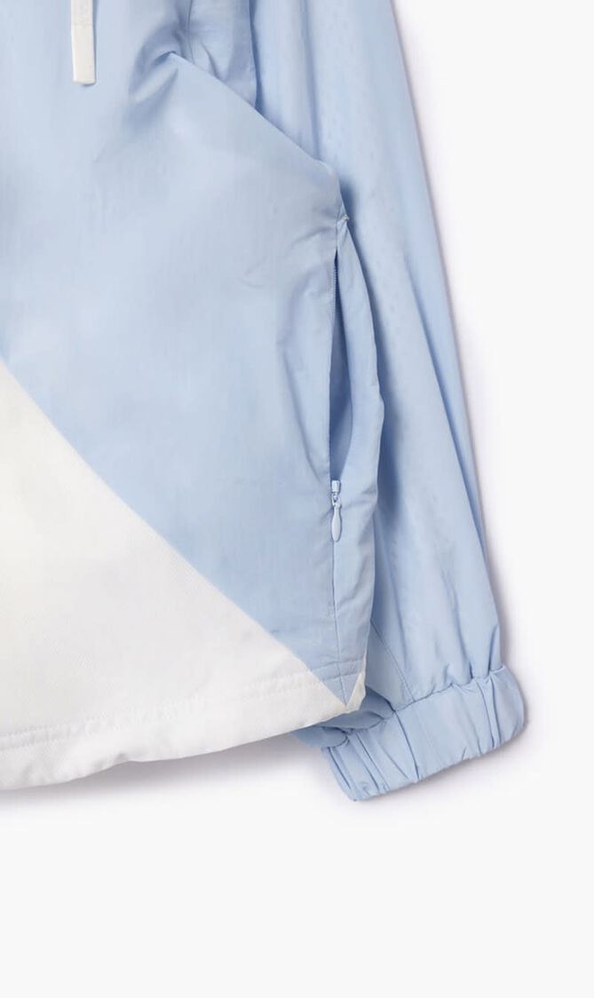 Oversized Colourblock Nylon Track Vest