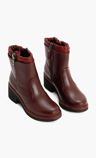 Aminta Leather Mid Boots