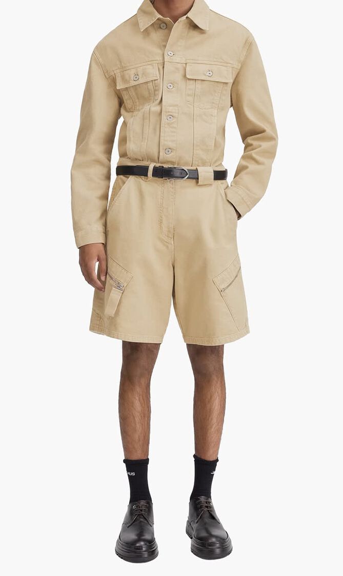 Zipped Cargo Shorts