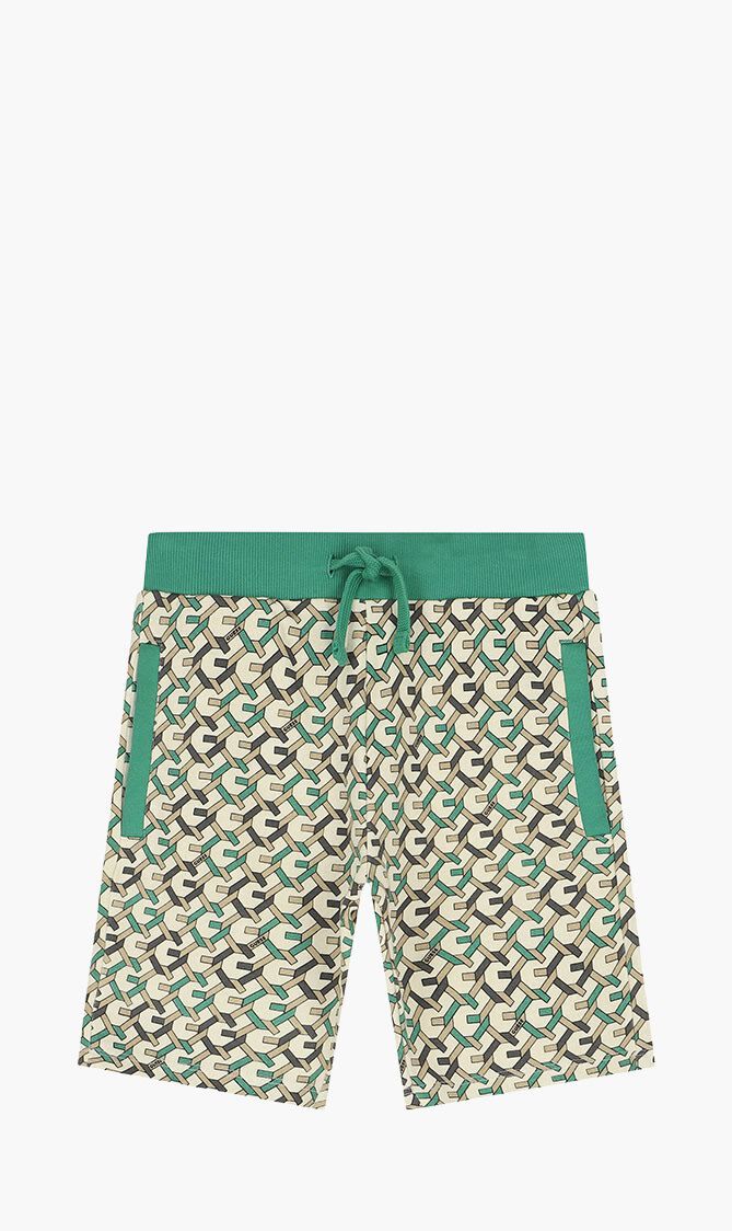 Printed Activewear Shorts