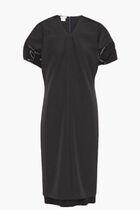 CL3964 WOOL SUITINGLONG DRESS