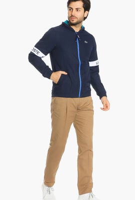 Lacoste SPORT Water-resistant Hooded Jacket