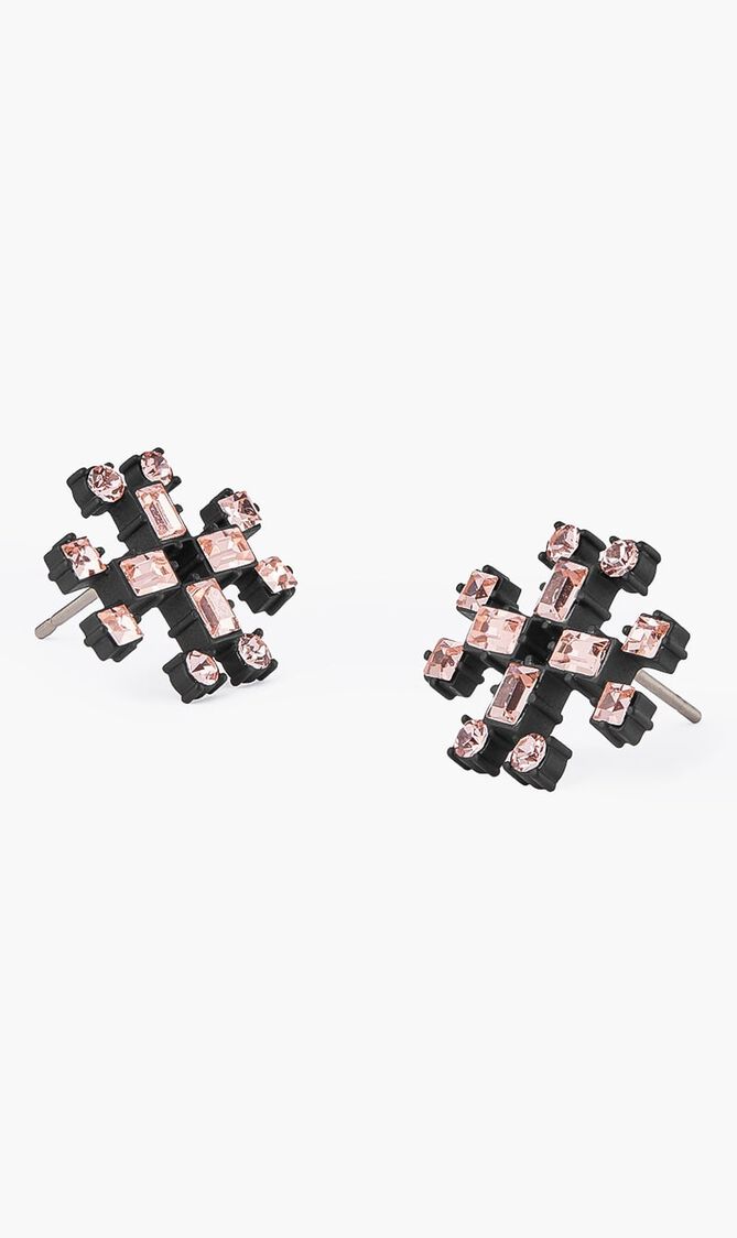 CRYSTAL STUD EARRING