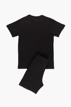 Adam Solid Jersey T-shirt and Shorts Set