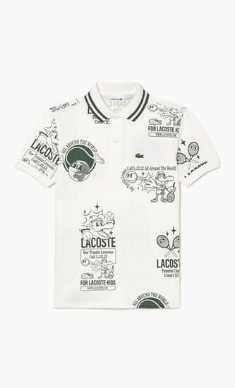 Graphic Print Polo