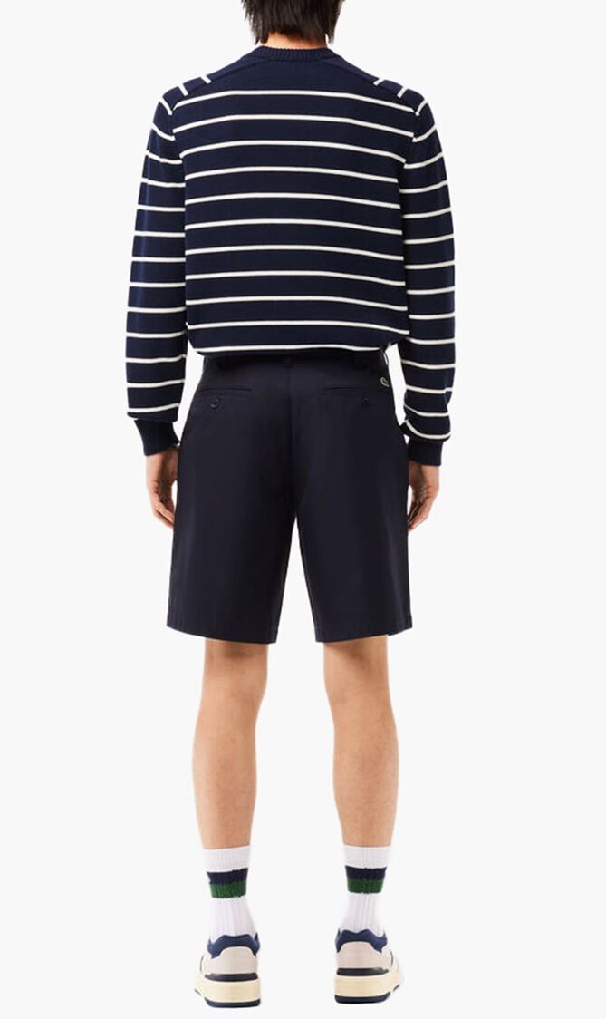 Cotton Gabardine Chino Bermuda Shorts
