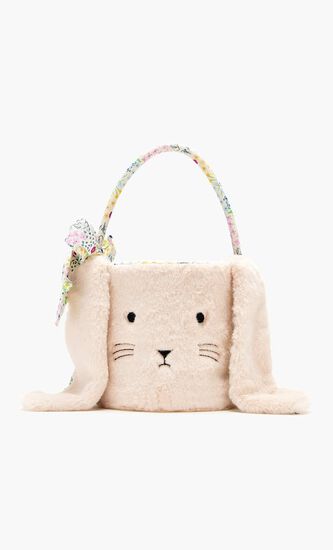 Fluffy Easter Basket Bag