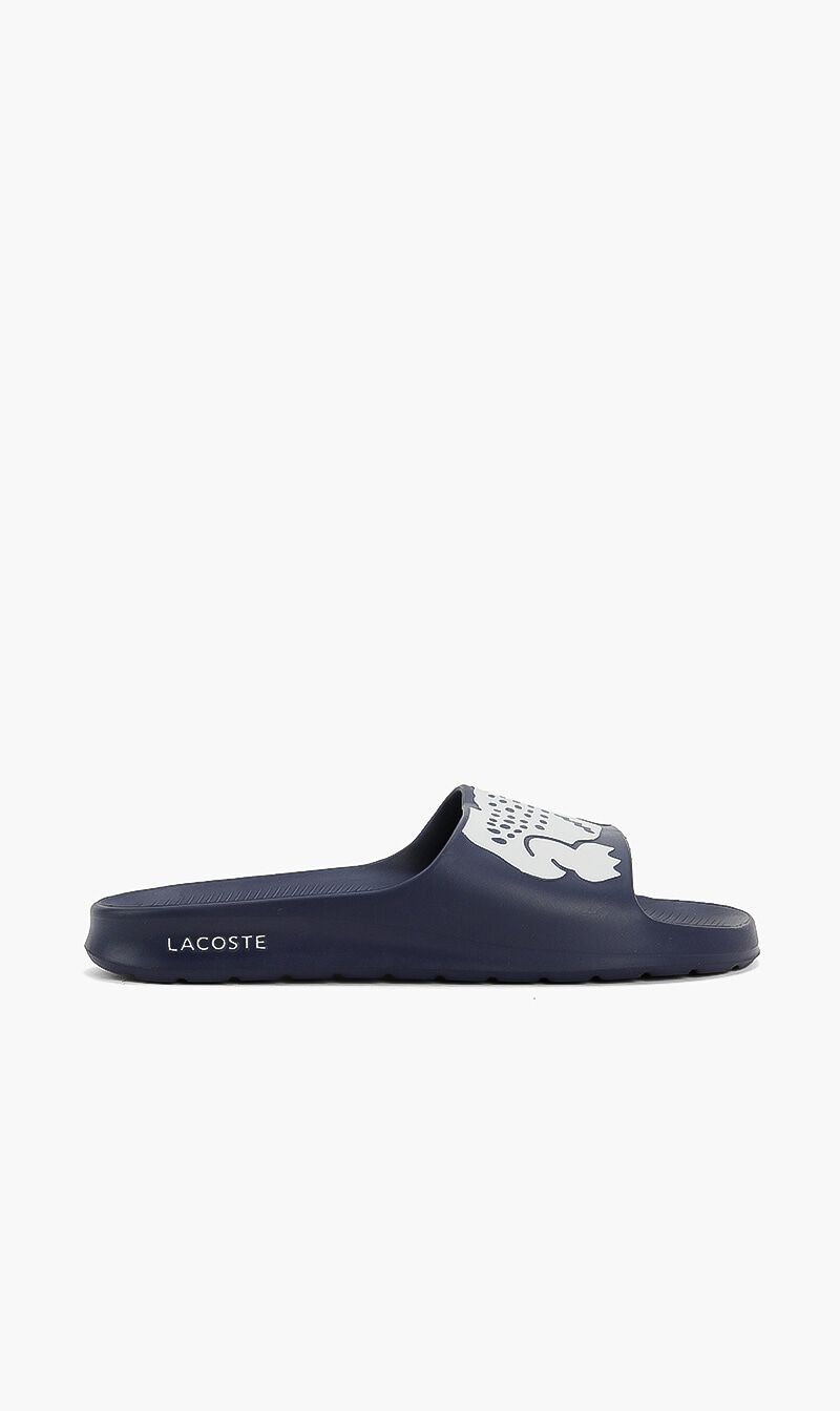 Lacoste outlet croco slides
